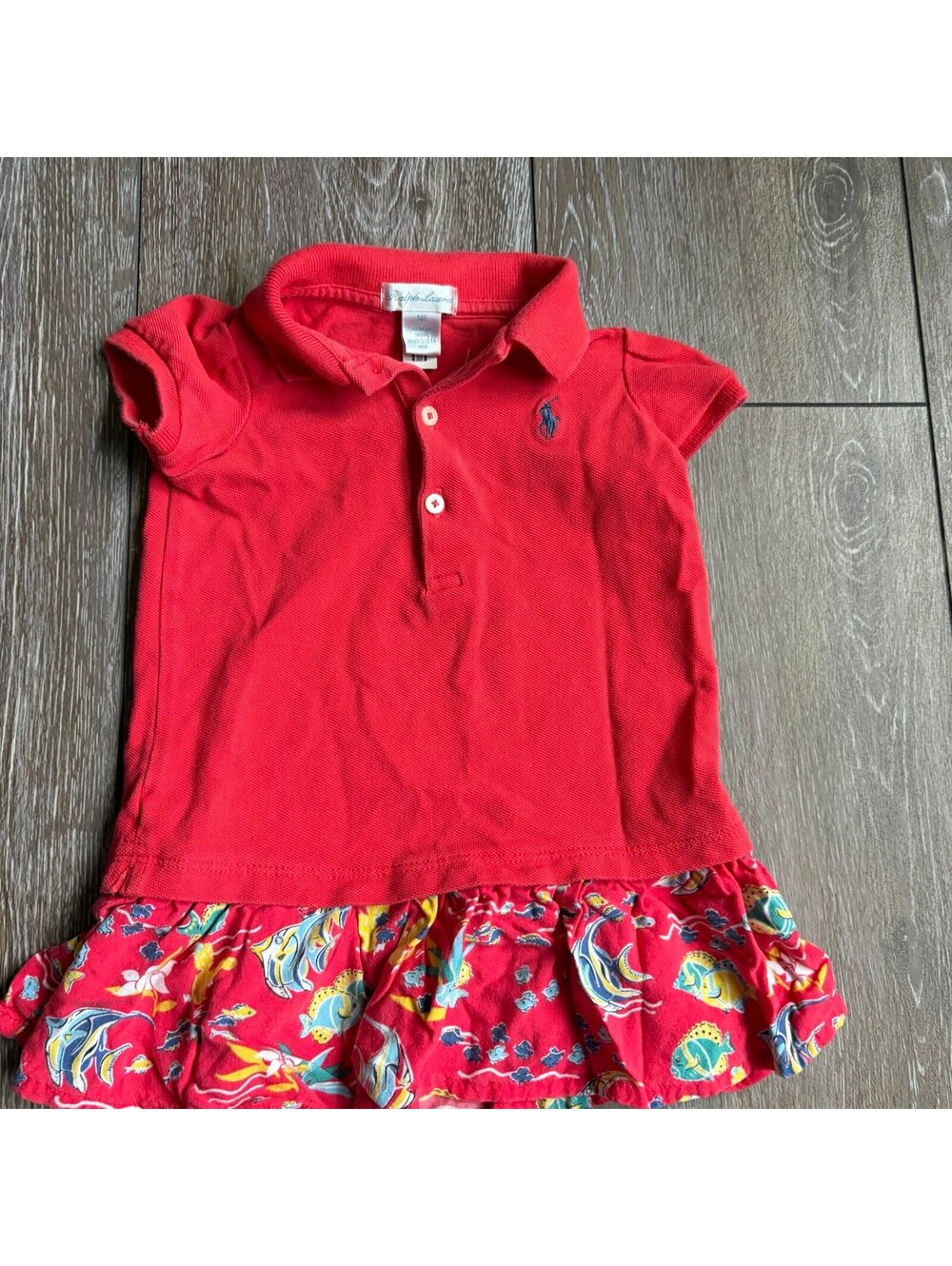 Ralph Lauren 6m Polo Fish Dress